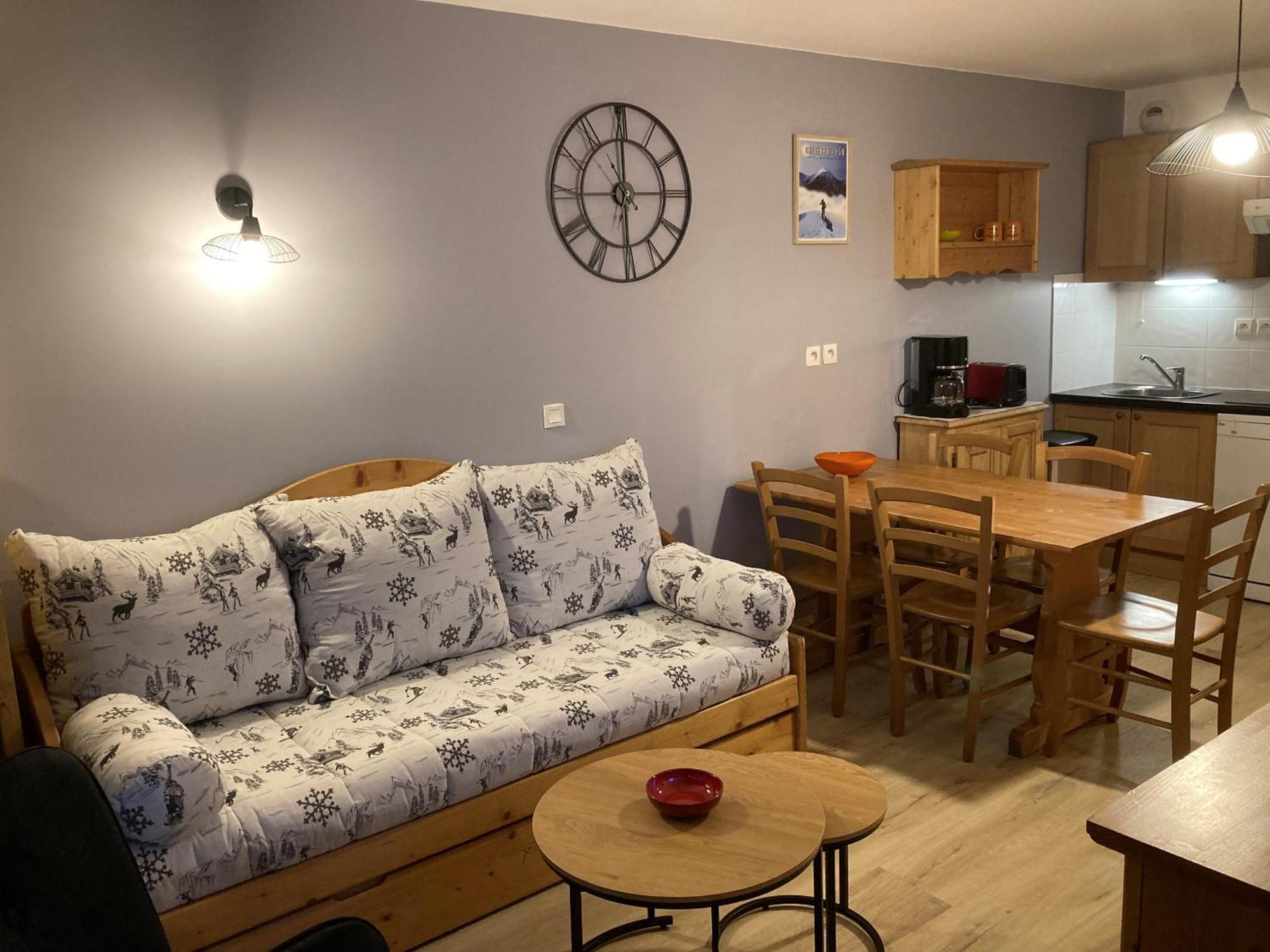 A203- Appartement 2 Pieces Cabine 6 Personnes Orcières Exteriér fotografie
